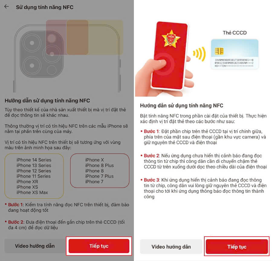 Quét NFC CCCD trên iPhone